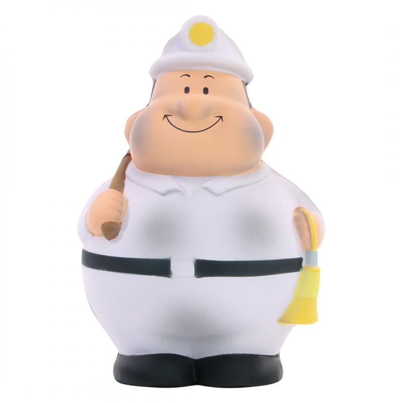 Bert® anti stress figuur - mijnwerker - 10 cm