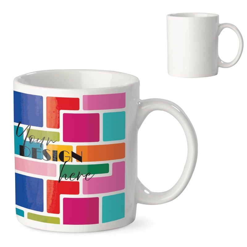 Fotomok Oslo 300ml - stoneware - rondom bedrukt
