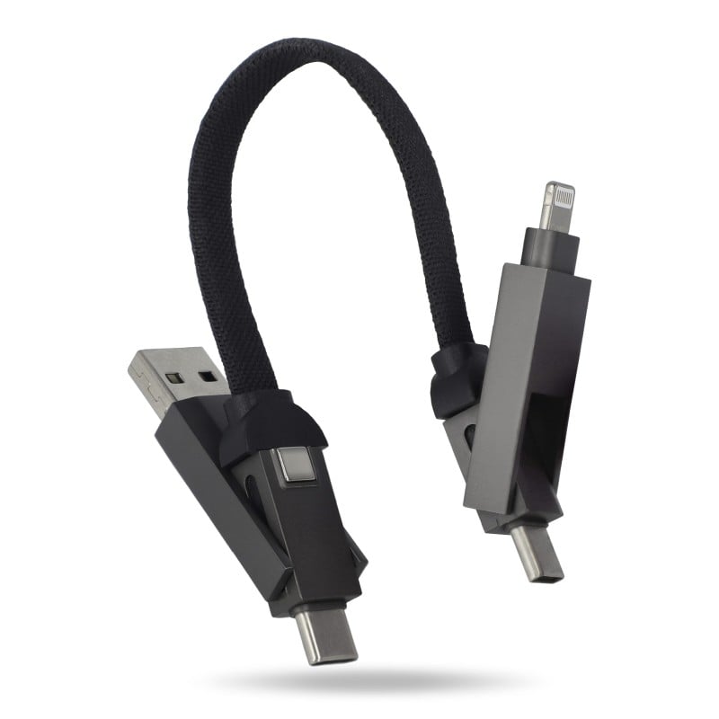 Multifunctionele 4-in-1 Kabel Sleutelhanger formaat 60 W