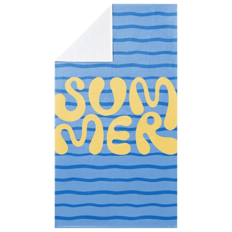 Muval handdoek - 100 x 50 cm - 350 g/m² - katoen/polyester - all-over