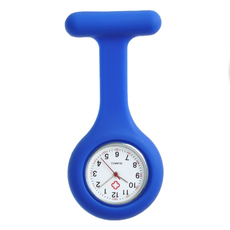 Verpleegsterhorloge 36mm - kunststof en siliconen - waterdicht