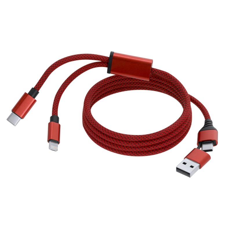 Oplaadkabel Briony - aluminium - magnetisch ontwerp - Type-C/USB