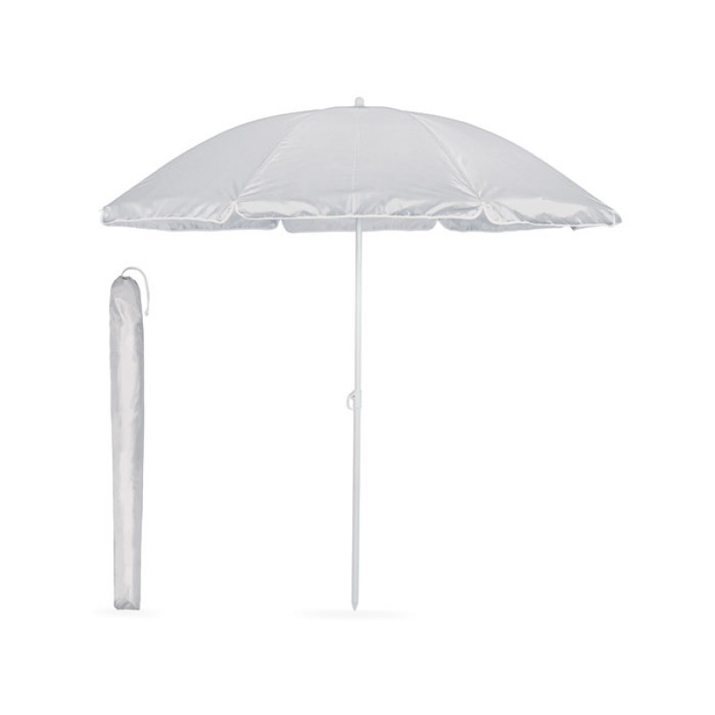 Draagbare strandparasol 150 cm - polyester 210T - in draagzak