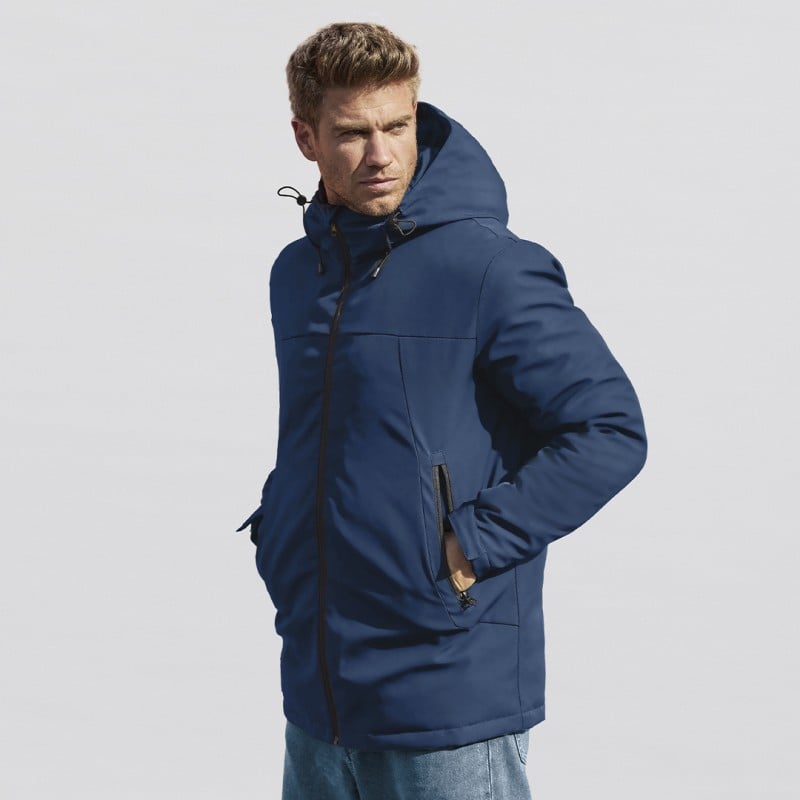 Parka Setter - gewatteerd - unisex - verstelbare capuchon - zijzakken met rits