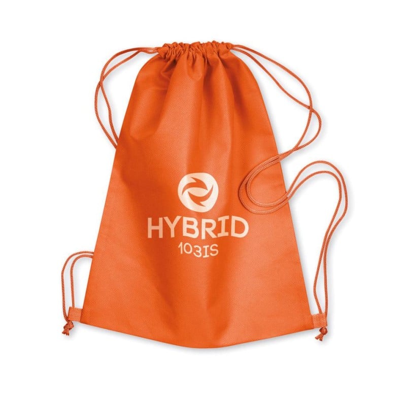 Promorugzak - non woven - 80 g/m2 - gekleurd - met trekkoord