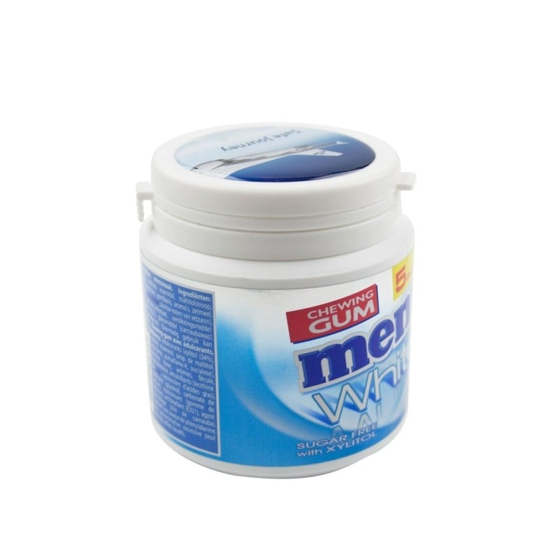 Potje Mentos kauwgom - 75 kauwgompjes - eigen label