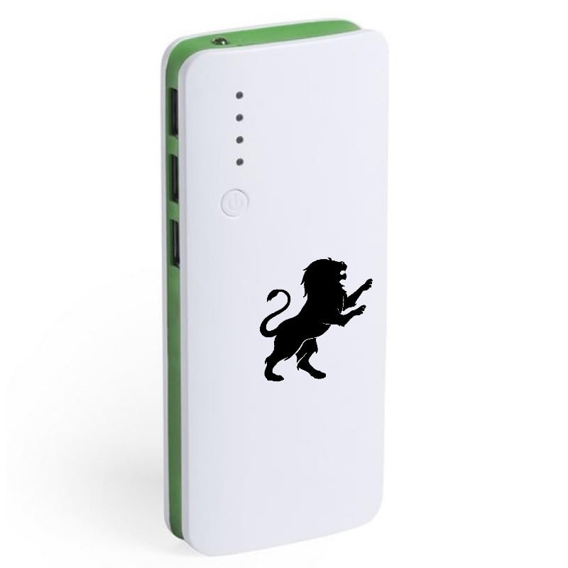 Kaprin powerbank - 10.000mAh - 3 USB-uitgangen - gekleurde zijkant