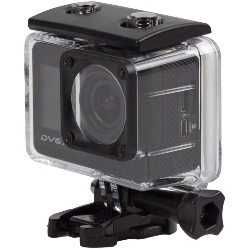 Prixton DV670 actiecamera - 4K - waterdicht - dubbele schermen - accessoires inbegrepen