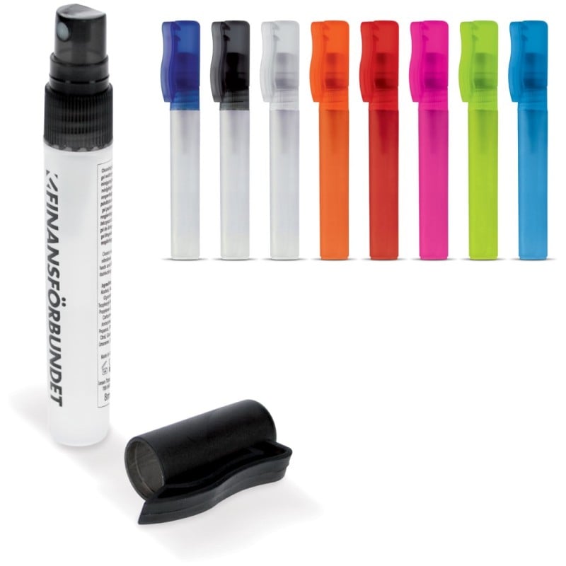 Hand reinigingsspray 8ml - kunststof - 62% alc.
