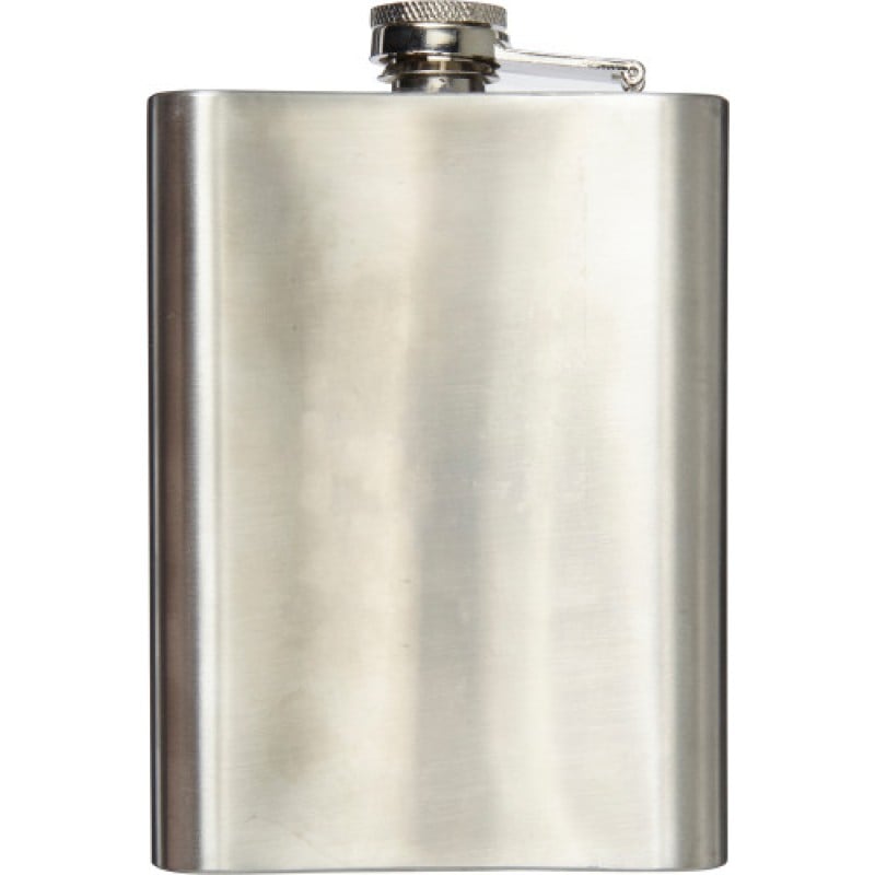 Heupfles 240 ml - RVS - schroefdop