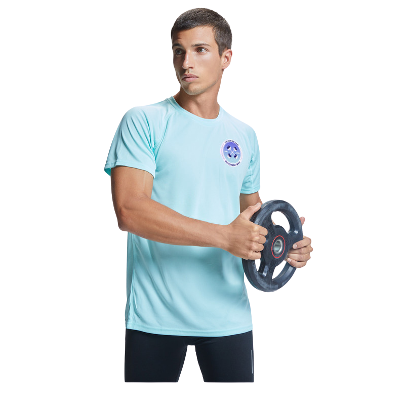 Roly Bahrain sportshirt - heren - polyester - 135 g/m2