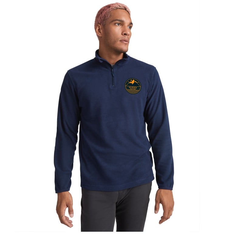 Roly Himalay jack - heren - polyester - 155 g/m2 - fleece - kwart rits