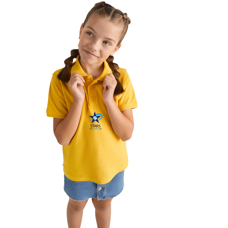 Roly Star polo - kinderen - katoen - 200 g/m2