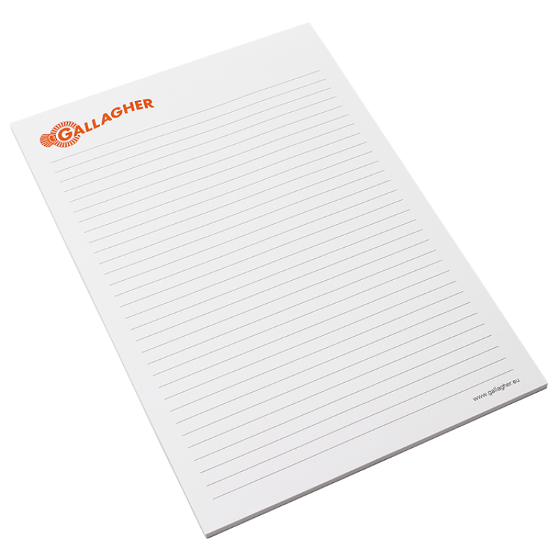 Pearce schrijfblok - A4 - eucalyptus papier - 50 of 100 vellen