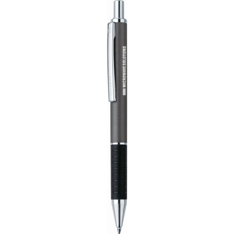 Senator Star tec alu balpen - metaal - blauwe inkt - soft grip