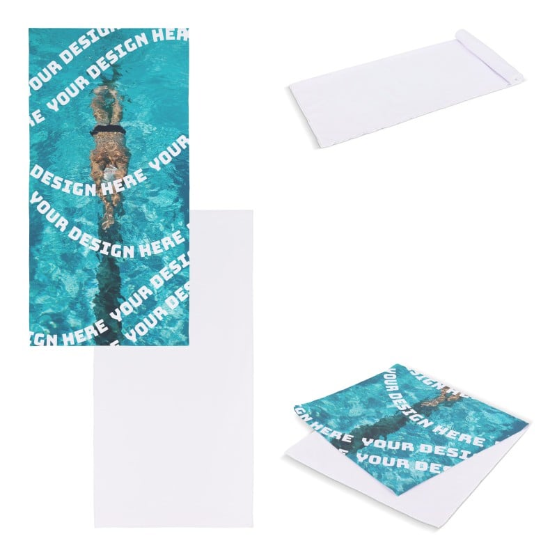 Sneldrogende handdoek - 50 x 100 cm - 200 g/m² - sublimatie