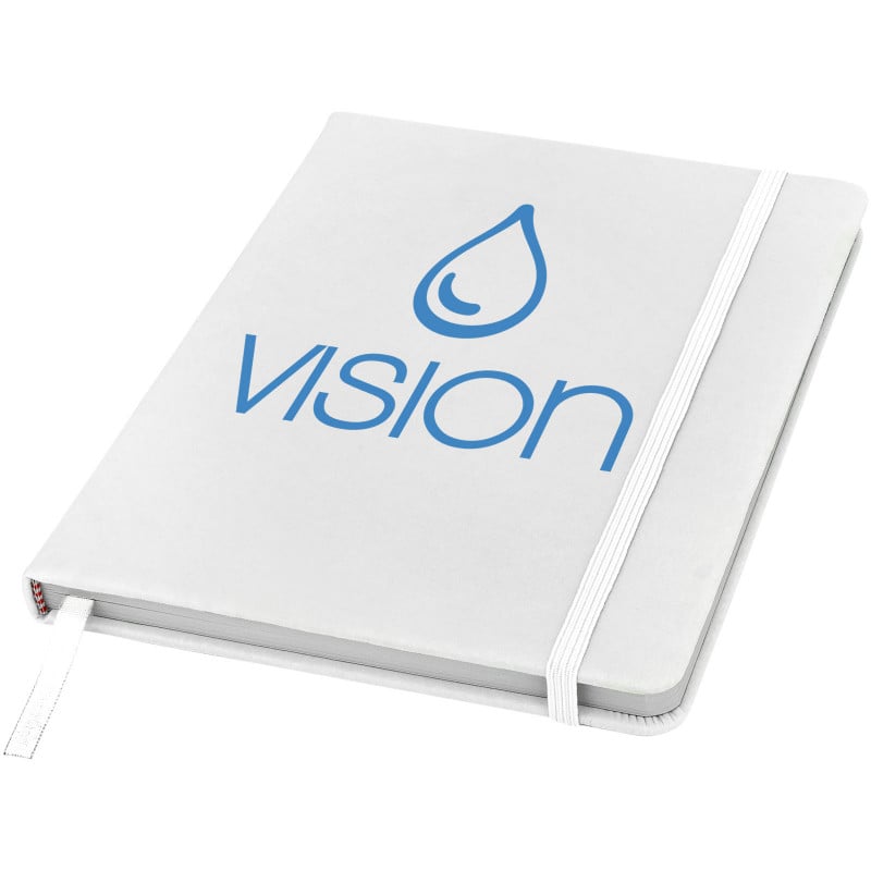 Spectrum notitieboek - A5 - PU - 96 vellen - gelinieerd - elastieksluiting en leeslint