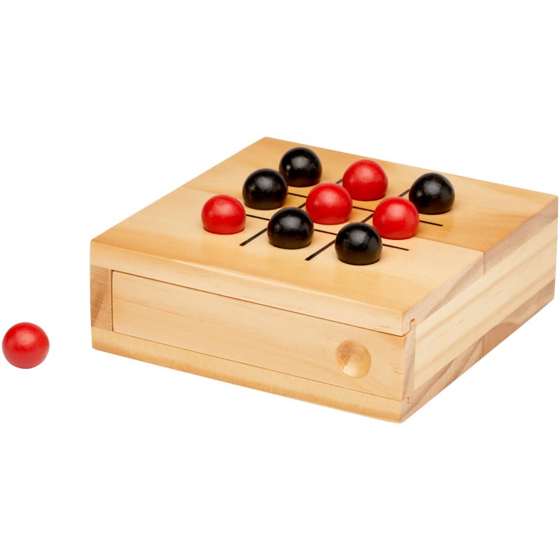 Strobus strategisch spel - hout - boter, kaas en eieren - geschankverpakking