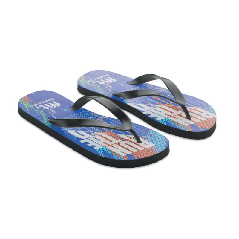Domel strandslippers - rubber/polyester - maat 42-44