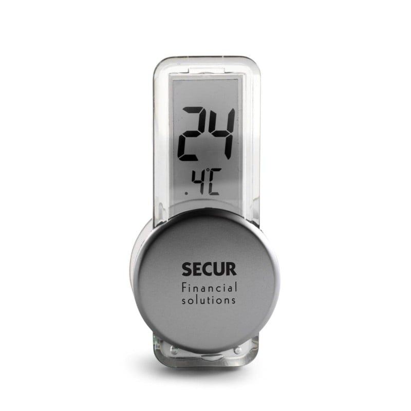 Thermometer met zuignap
