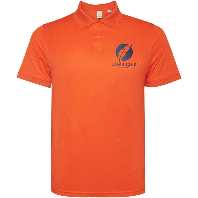 Roly Tormo Sportpolo - heren - gerecycled polyester - 120g/m2