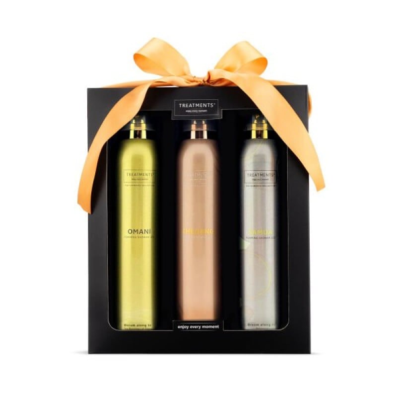 TREATMENTS® douchegelset Extra Elements - kunststof - 3-delig