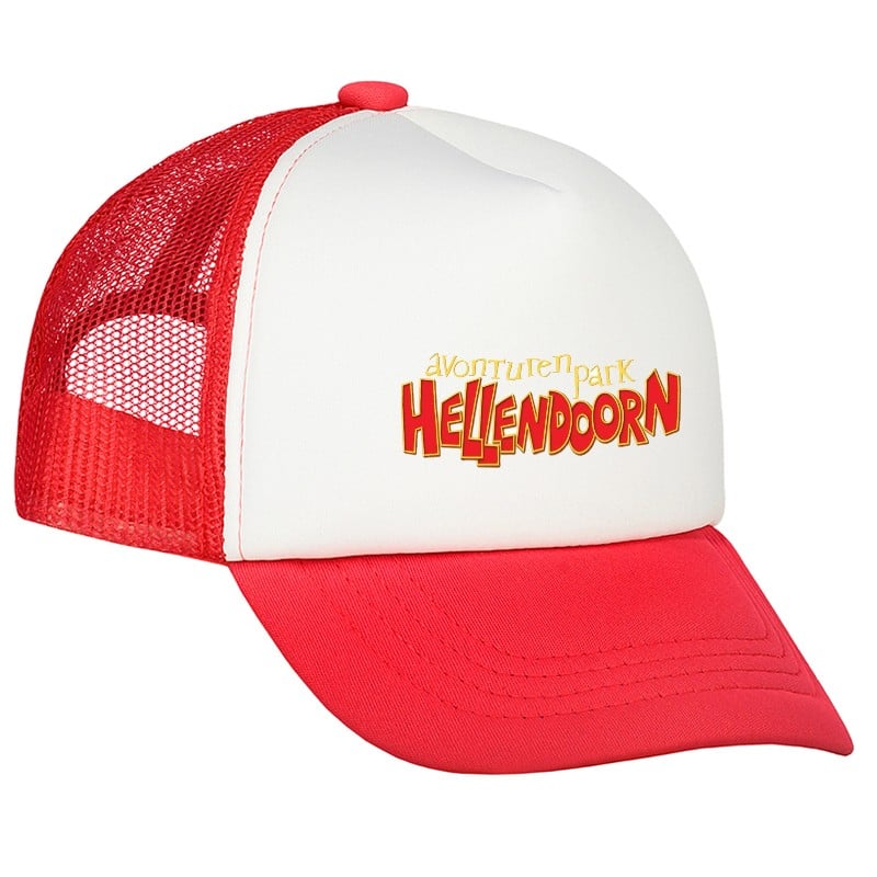 Trucker kinder cap - nylon en polyester - 5 panelen - druksluiting