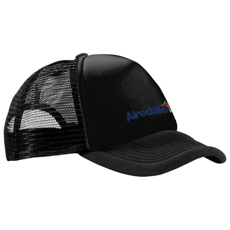Trucker cap - polyester - 5 panelen - kunststof sluiting