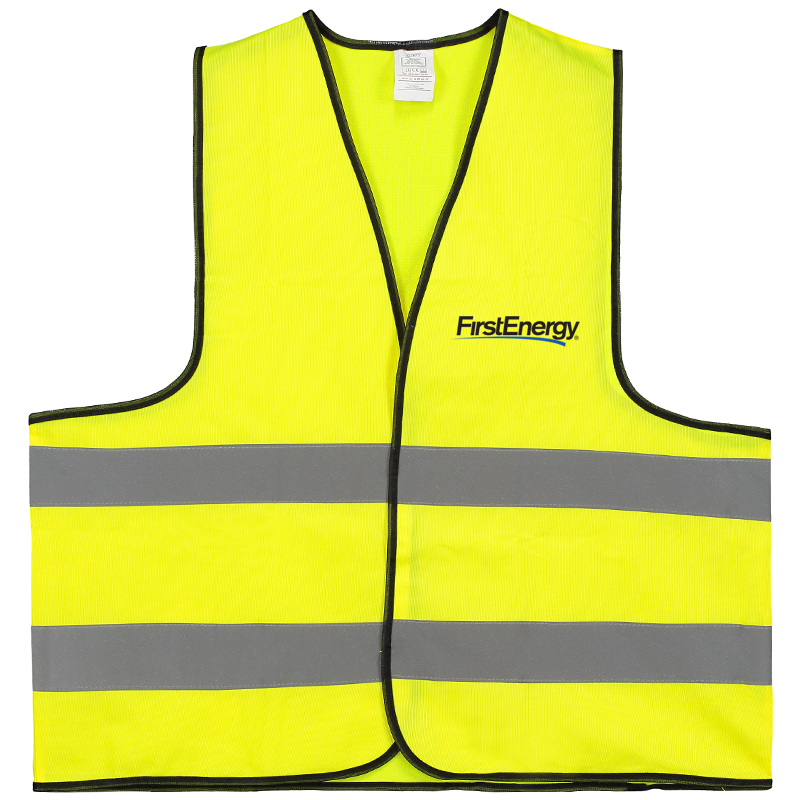 Brickstone veiligheidsvest - polyester - klittenbandsluiting - diverse maten