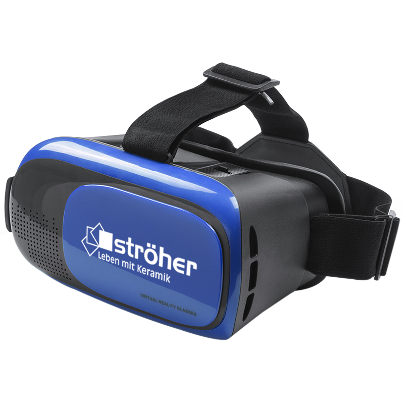 Virtuele Reality bril - kunststof - verstelbare lenzen - 3.5mm audio jack-ingang