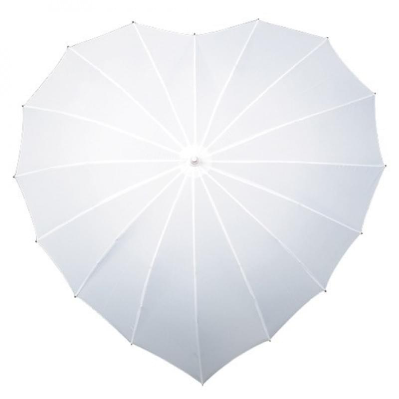 Falcone® hartvormige paraplu - Ø 110 cm - handopening - windproof