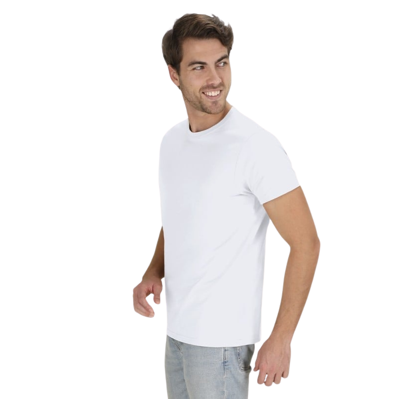 Wit T-Shirt Volwassene Perkins