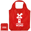 Recycle bag winkeltas - rPET polyester - 190T - 46 x 12 x 42 cm - vastgestikt opvouwzakje
