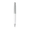 Caran d'Ache Leman Rhodium balpen - metaal - blauwe inkt