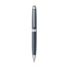 Caran d'Ache Leman Rhodium balpen - metaal - blauwe inkt