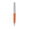 Caran d'Ache Leman Rhodium balpen - metaal - blauwe inkt