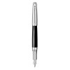 Caran d'Ache Leman Rhodium vulpen - metaal - blauwe inkt