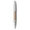 Caran d'Ache Leman Rhodium vulpen - metaal - blauwe inkt