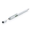 5 in 1 toolpen - metaal - blauwe inkt - 5 functies