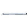 5 in 1 toolpen - metaal - blauwe inkt - 5 functies