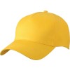 5 panel cap - katoen - klittenbandsluiting
