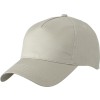 5 panel cap - katoen - klittenbandsluiting
