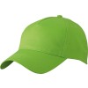 5 panel cap - katoen - klittenbandsluiting