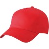 5 panel cap - katoen - klittenbandsluiting