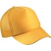5 panel mesh cap - polyester - zweetband - click en snap sluiting