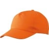 Promo cap - katoen - 5 panelen - zweetband - klittenbandsluiting