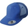Peak cap - polyester - 6 panelen - platte klep - click en snap sluiting