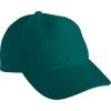 Raver cap - katoen - 6 panelen - metalen gespsluiting