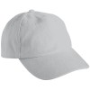 Raver cap - katoen - 6 panelen - metalen gespsluiting