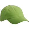 Raver cap - katoen - 6 panelen - metalen gespsluiting